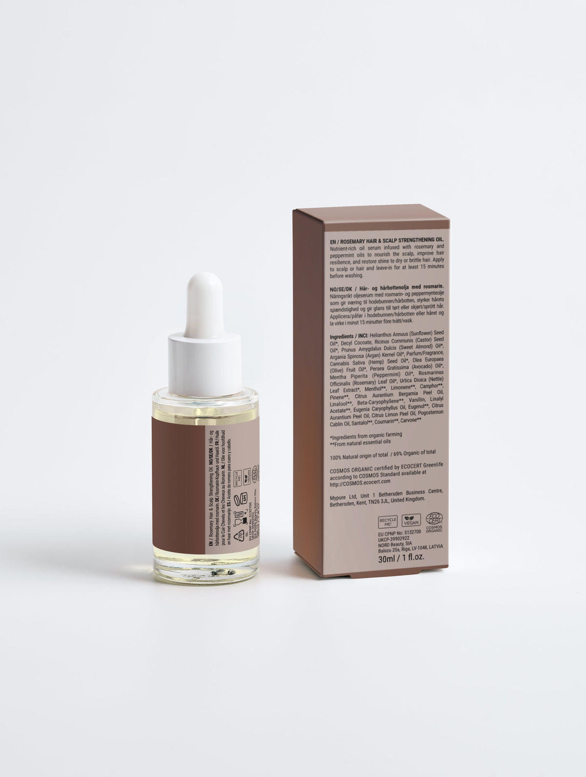 Rosemary Hair & Scalp Strengthening Oil 30ml